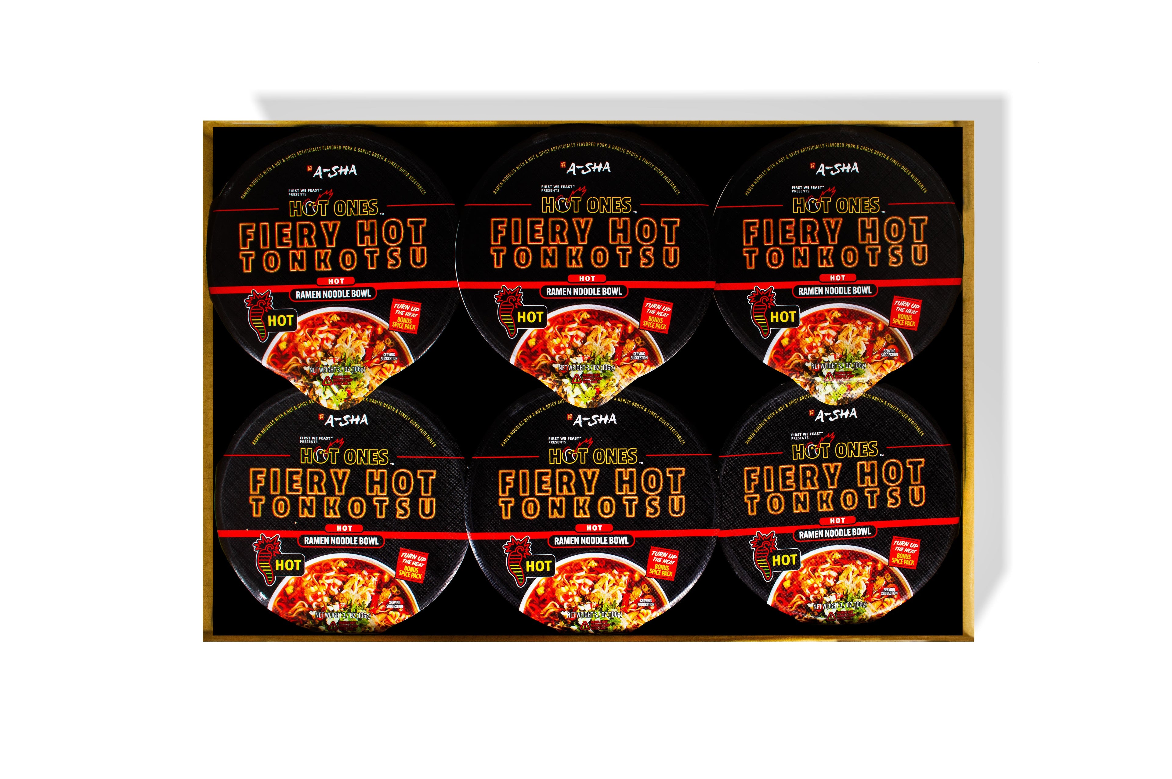 A-Sha x Hot Ones Fiery Hot Tonkotsu Noodles - Easy Noodle Night Favorite