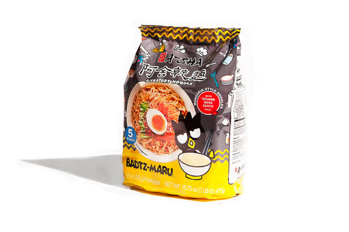 Badtz-Maru Mandarin Noodles with Sesame Boss Sauce - Simple Prep, Satisfying Bite