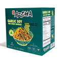 A-Sha Garlic Soy Thin Street Noodle Box - A Flavorful Meal in Minutes